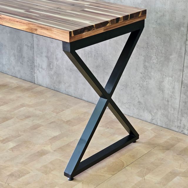 Bàn làm việc 140x60cm gỗ tràm ghép 2 tấm HBXC063Bàn làm việc 140x60cm gỗ tràm ghép 2 tấm HBXC063