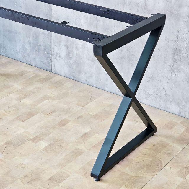 bàn làm việc 1m4 mặt gỗ chân sắt