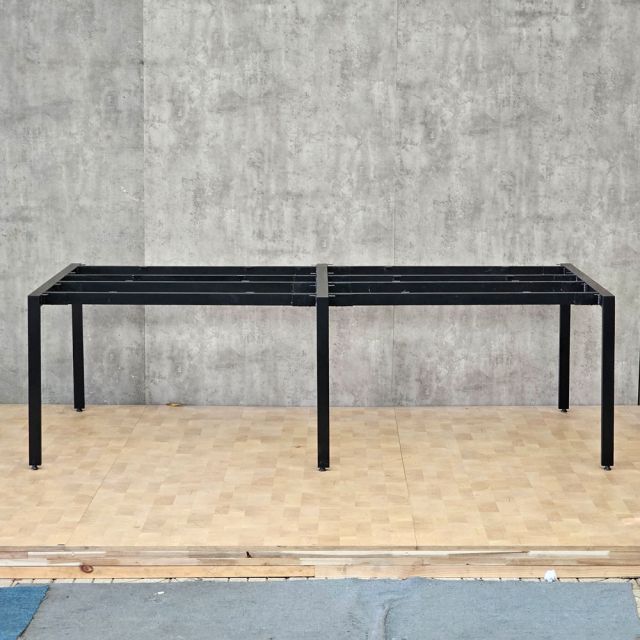 Chân sắt lắp ráp cho bàn cụm 4 người 240x120cm hệ Rectang HCRT046