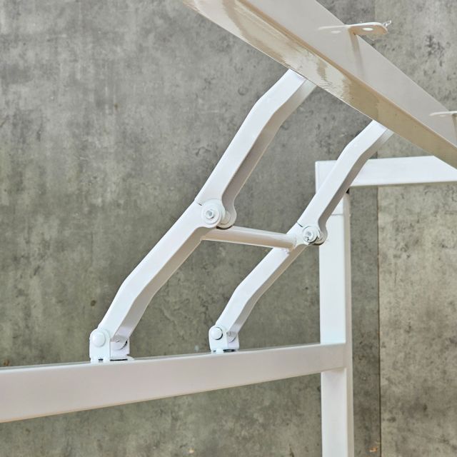 Chân sắt gấp gọn 100x100cm sơn tĩnh điện CHB68115