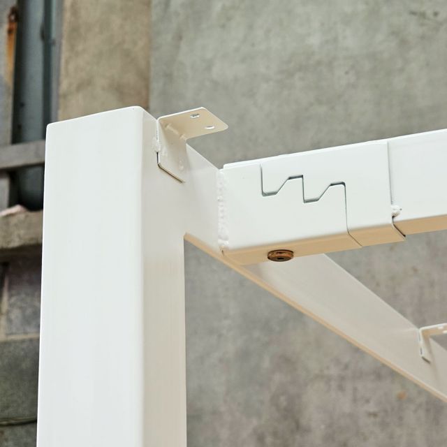 Chân sắt tam giác cho bàn 200x120cm hệ Trian HCTA027