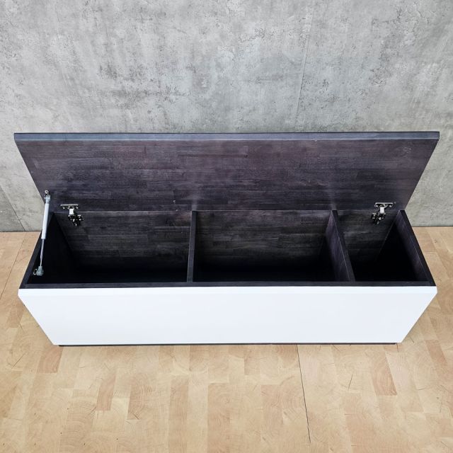 Rương lưu trữ 130x35x45cm gỗ cao su RLUT001