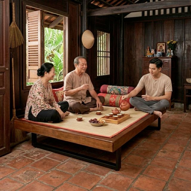 Giường ngủ 120x200cm gỗ cao su chân sắt GN68067