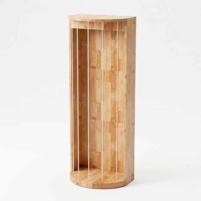 Kệ để thú nhồi bông 50x35x140cm gỗ cao su TREM001