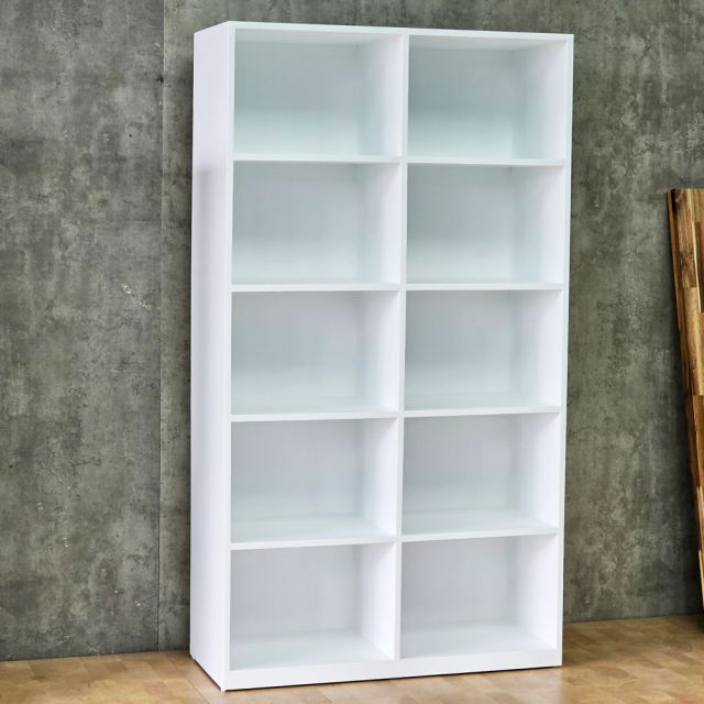 Kệ sách 5 tầng 100x40x180cm gỗ cao su KS68367