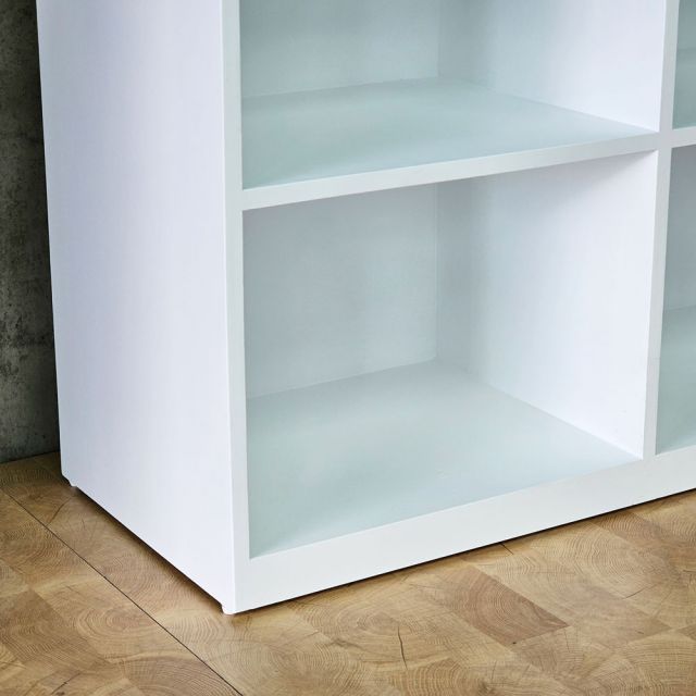 Kệ sách 5 tầng 100x40x180cm gỗ cao su KS68367