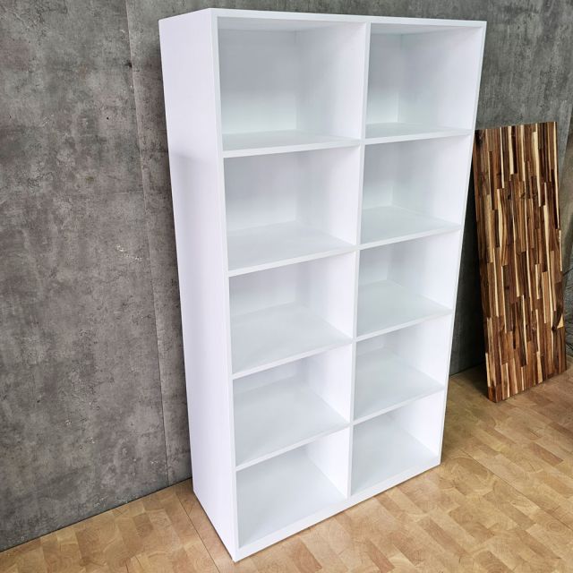 Kệ sách 5 tầng 100x40x180cm gỗ cao su KS68367
