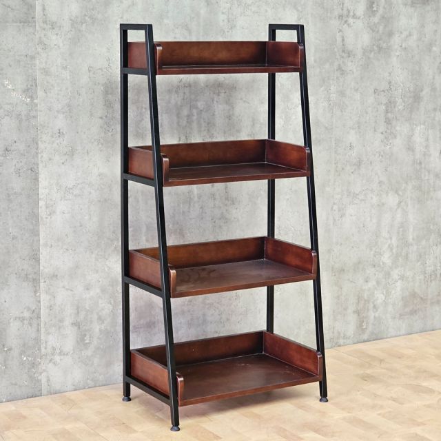 Kệ CASAN 4 tầng gỗ kết hợp khung sắt