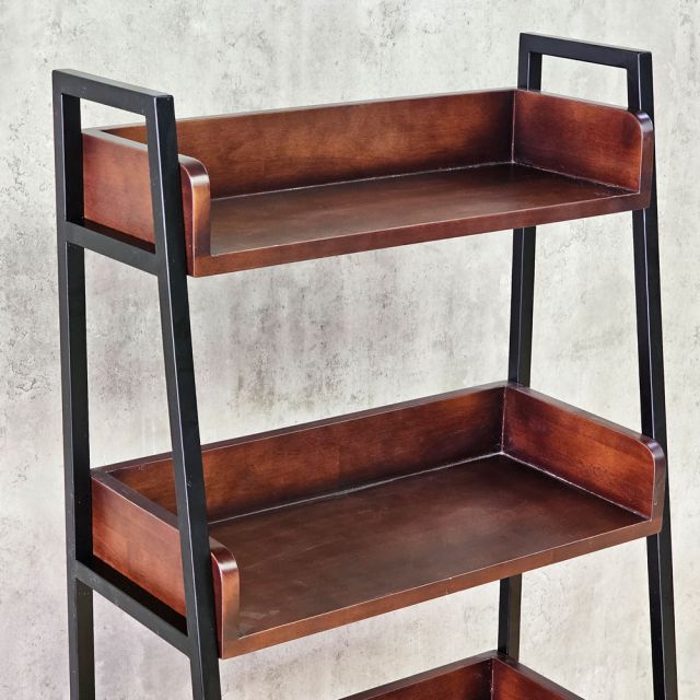 Kệ CASAN 4 tầng gỗ kết hợp khung sắt
