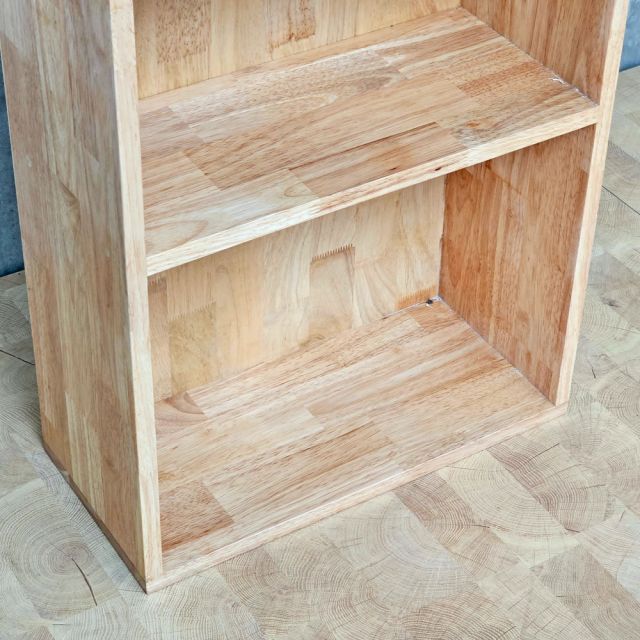 Kệ sách 4 tầng 40x23x120cm gỗ cao su KS68368