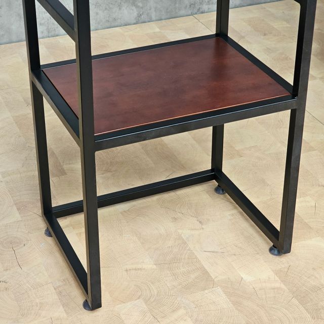 Kệ để lò vi sóng/lò nướng 42x32x80cm gỗ cao su KVS68016