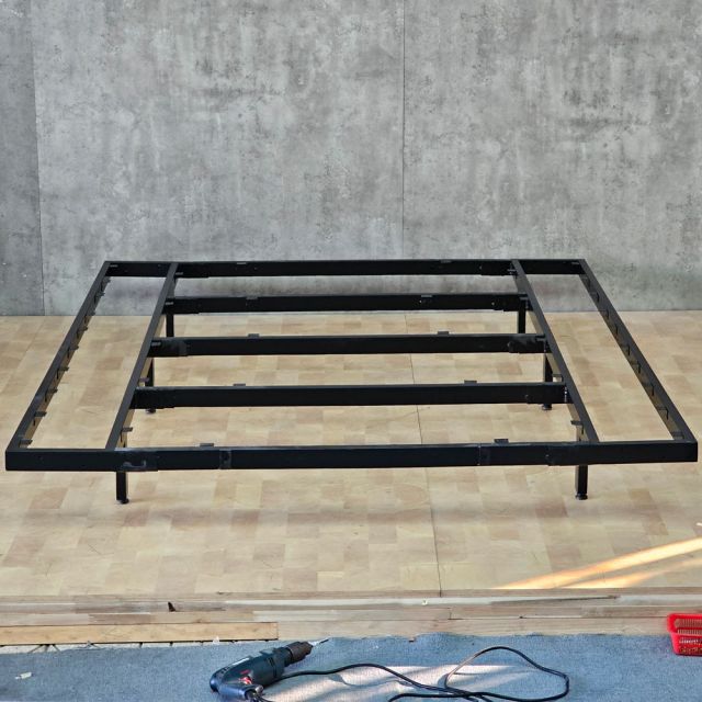 Khung giường lắp ráp ngàm sơn tĩnh điện KSGN001