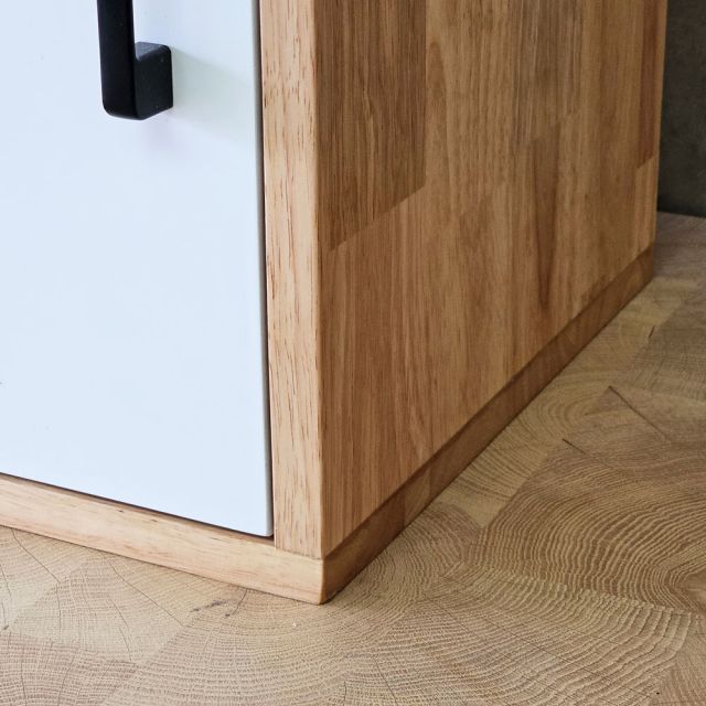 Tủ trang trí ô vuông 45x32x168cm gỗ cao su KS68369