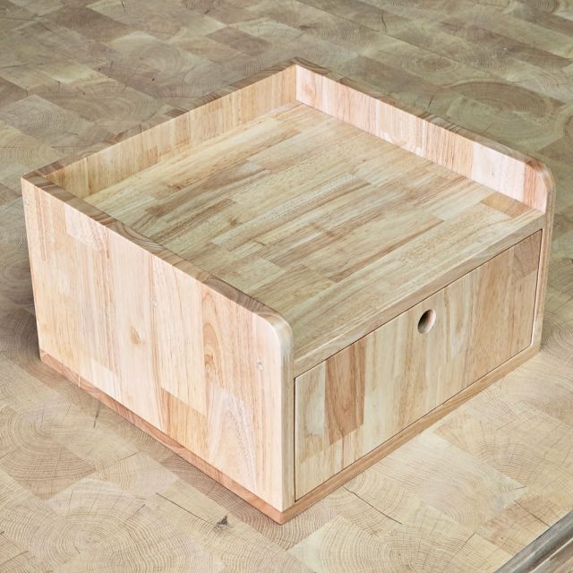 Tủ mini 43x45x25cm gỗ cao su TREM019