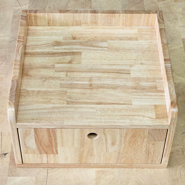 Tủ mini 43x45x25cm gỗ cao su TREM019