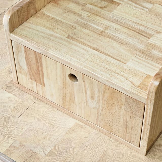 Tủ mini 43x45x25cm gỗ cao su TREM019