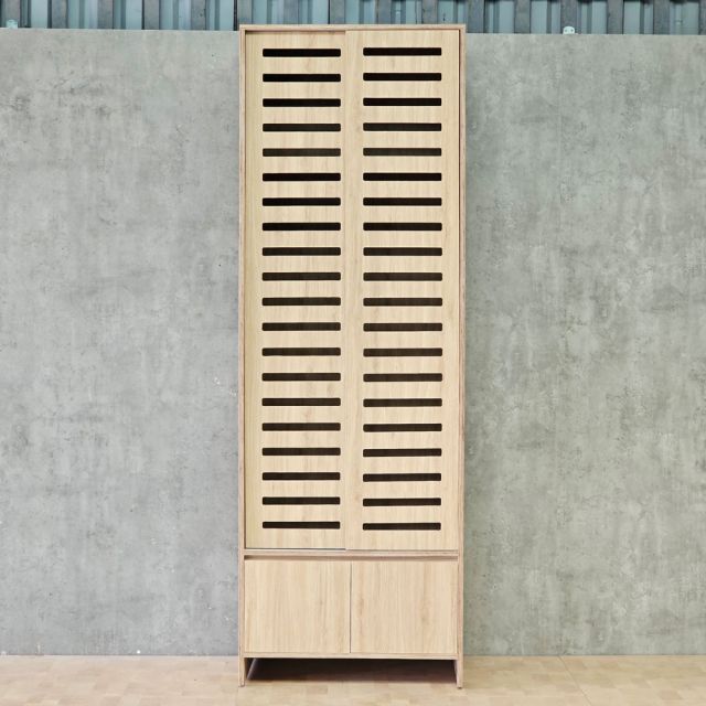 Tủ quần áo 80x55x235cm gỗ plywood TQA68092