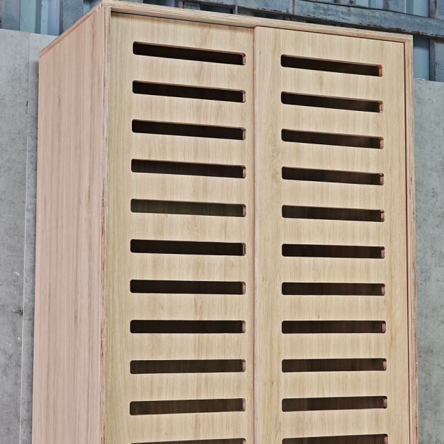 Tủ quần áo 80x55x235cm gỗ plywood TQA68092