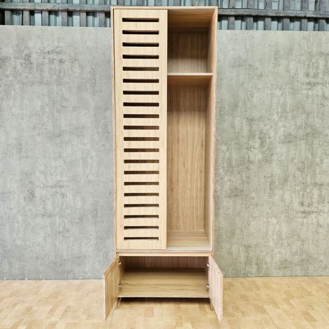 Tủ quần áo 80x55x235cm gỗ plywood TQA68092