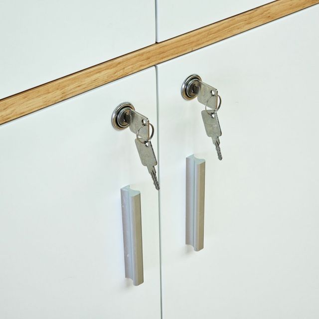 Tủ lưu trữ 80x35x157cm gỗ cao su KTB68267