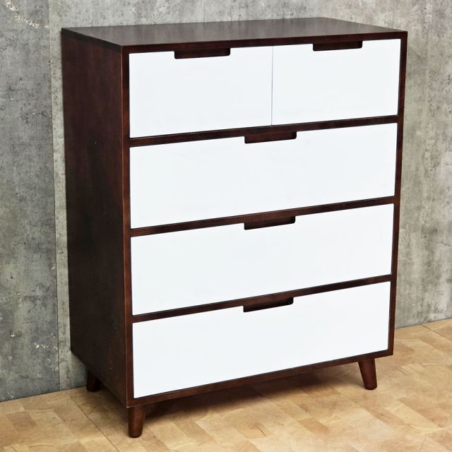 Tủ để đồ 80x42x100cm gỗ cao su TQA68067