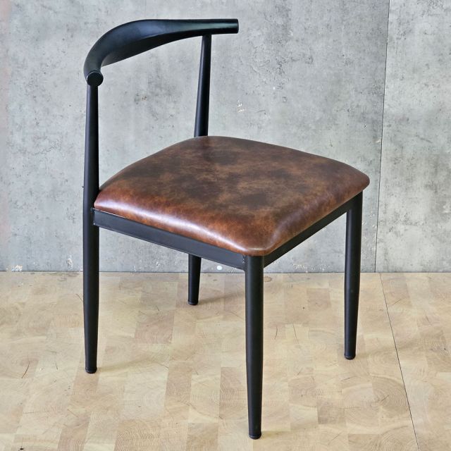 Combo bàn ăn chữ nhật 120x70cm và 4 ghế Bull sắt BBA233