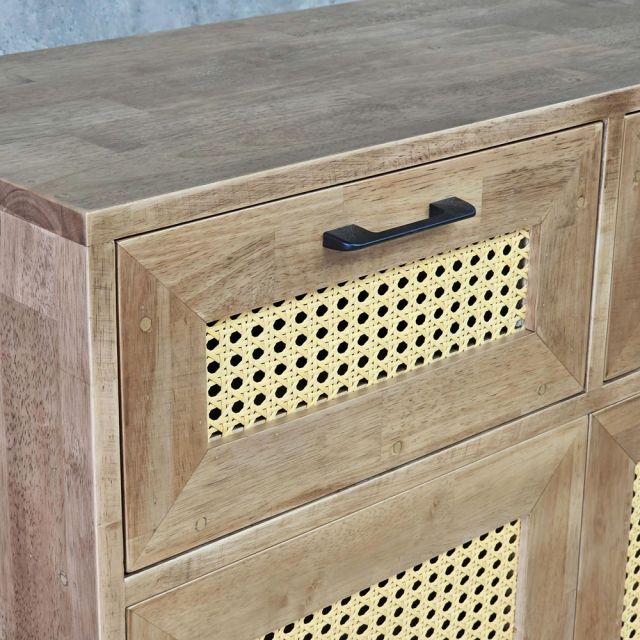 Tủ giày dép 118x35x120cm gỗ cao su khung chân sắt KG68123