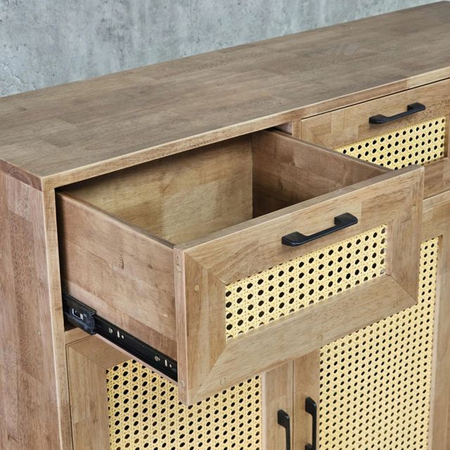 Tủ giày dép 118x35x120cm gỗ cao su khung chân sắt KG68123