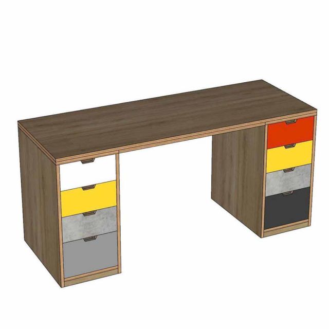 Bàn gác tủ 160x60cm gỗ plywood BD68190