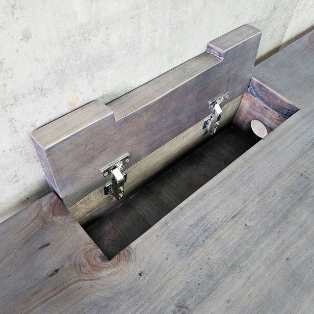 Bàn làm việc chân tủ 160x75cm gỗ tự nhiên BD68188