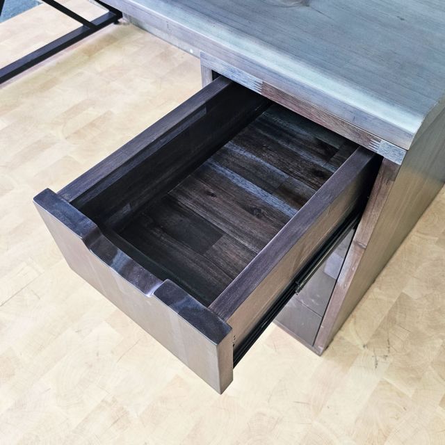 Bàn làm việc chân tủ 160x75cm gỗ tự nhiên BD68188