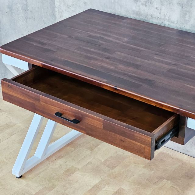 Bàn làm việc 120x70cm gỗ tràm BD68191