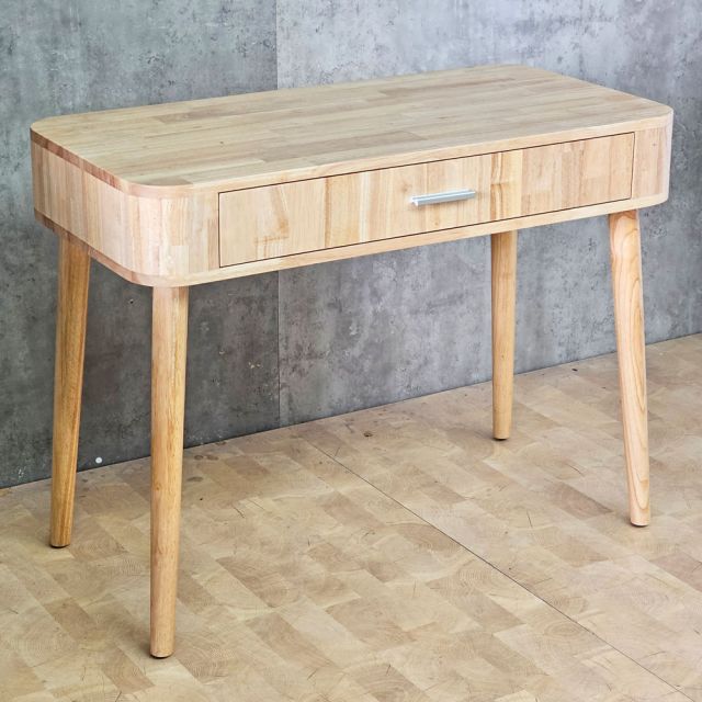 Bàn trang điểm CORA 100x50cm gỗ cao su BTD68074