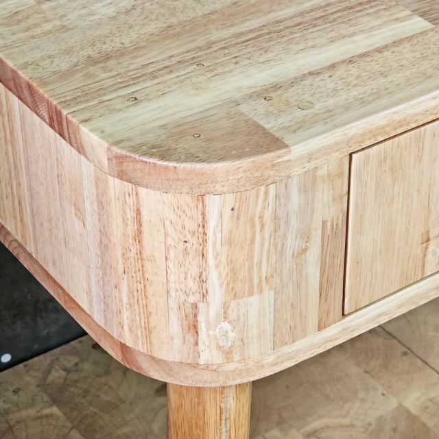Bàn trang điểm CORA 100x50cm gỗ cao su BTD68074