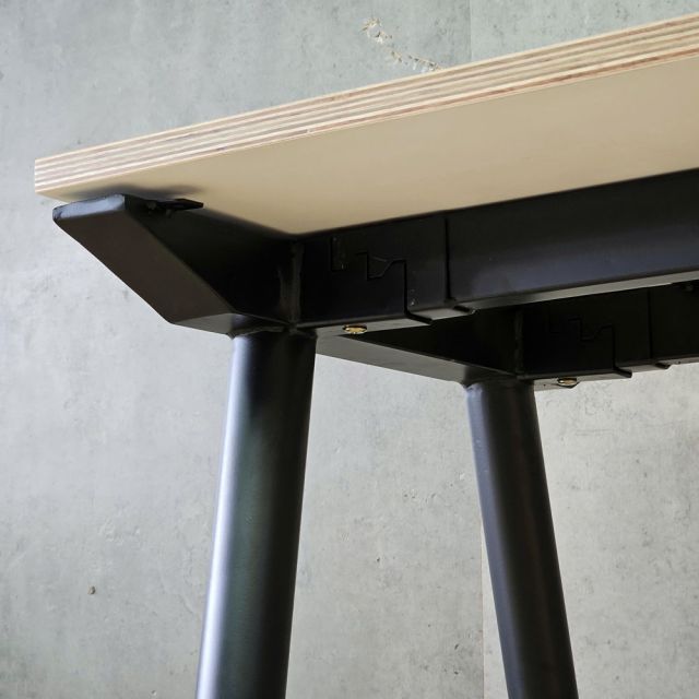 Bàn làm việc 120x60cm gỗ plywood hệ CONE HBCO082