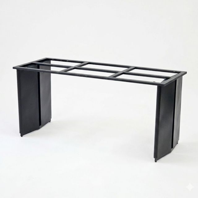 Chân bàn sắt 160x60cm sơn tĩnh điện CHB68116