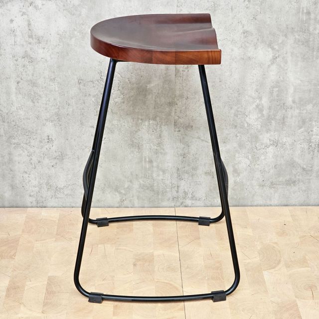 Ghế bar mặt gỗ chân sắt GBSK036