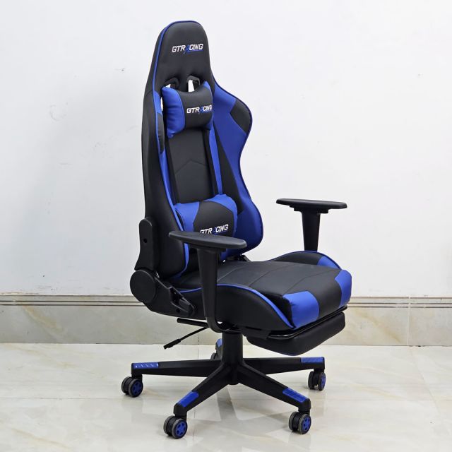 Ghế Gaming chân xoay bọc nệm GC68035