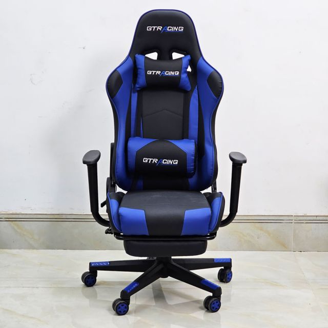 Ghế Gaming chân xoay bọc nệm GC68035