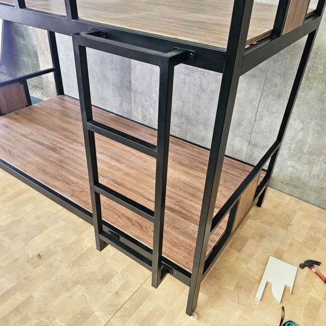 Giường tầng 216x106x160cm gỗ plywood GT019