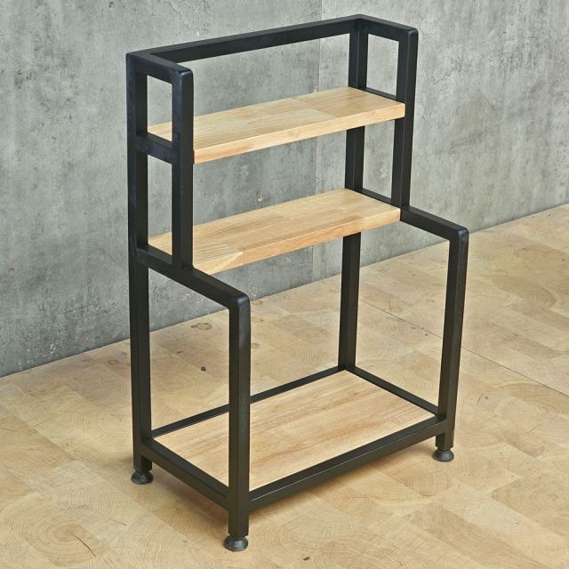 Kệ để gia vị 40x23x58cm gỗ cao su KDGV003