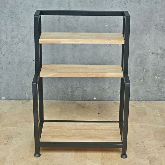 Kệ để gia vị 40x23x58cm gỗ cao su KDGV003