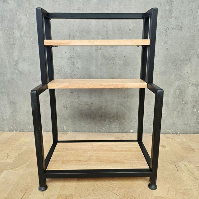 Kệ để gia vị 40x23x58cm gỗ cao su KDGV003