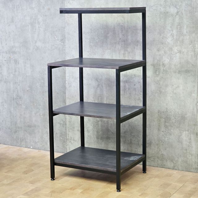 Kệ lò vi sóng 60x50x132cm gỗ cao su KB68102