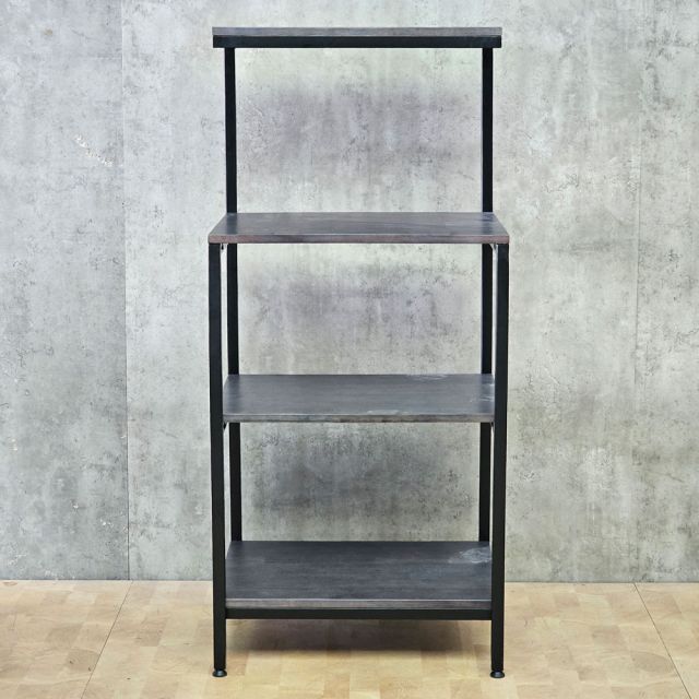 Kệ lò vi sóng 60x50x132cm gỗ cao su KB68102