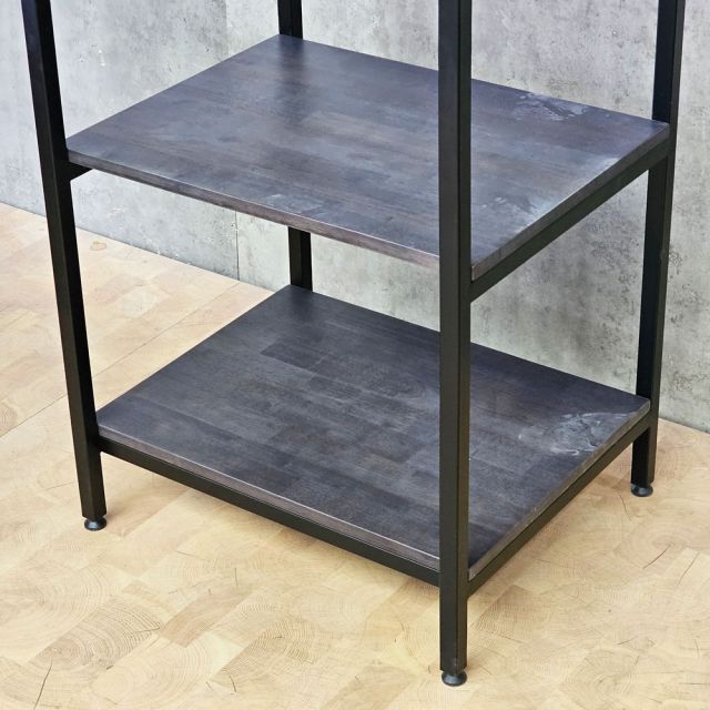 Kệ lò vi sóng 60x50x132cm gỗ cao su KB68102