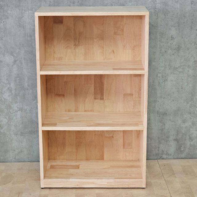 Kệ sách 3 tầng 60x30x100cm gỗ cao su KS68370