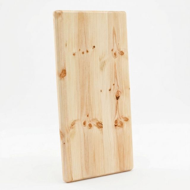 Mặt bàn gỗ thông bo cạnh 120x60cm dày 40mm MB061