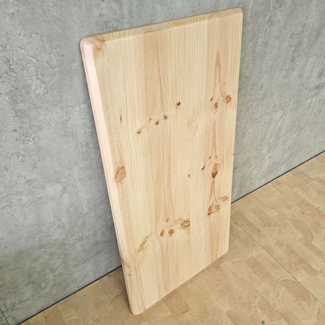 Mặt bàn gỗ thông bo cạnh 120x60cm dày 40mm MB061