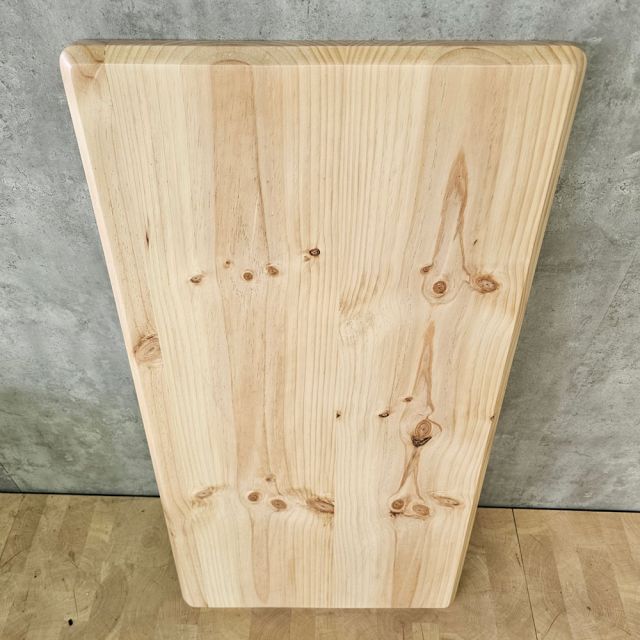 Mặt bàn gỗ thông bo cạnh 120x60cm dày 40mm MB061